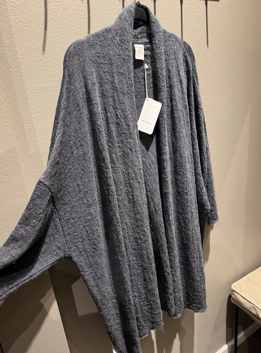 By Basics 8501 Cardigan Anthrasite Melange