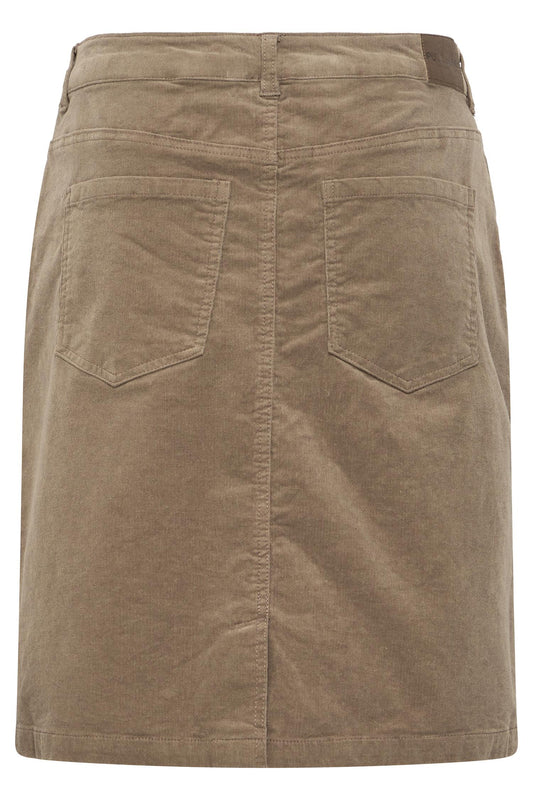 Pulz Sally Skirt Walnut