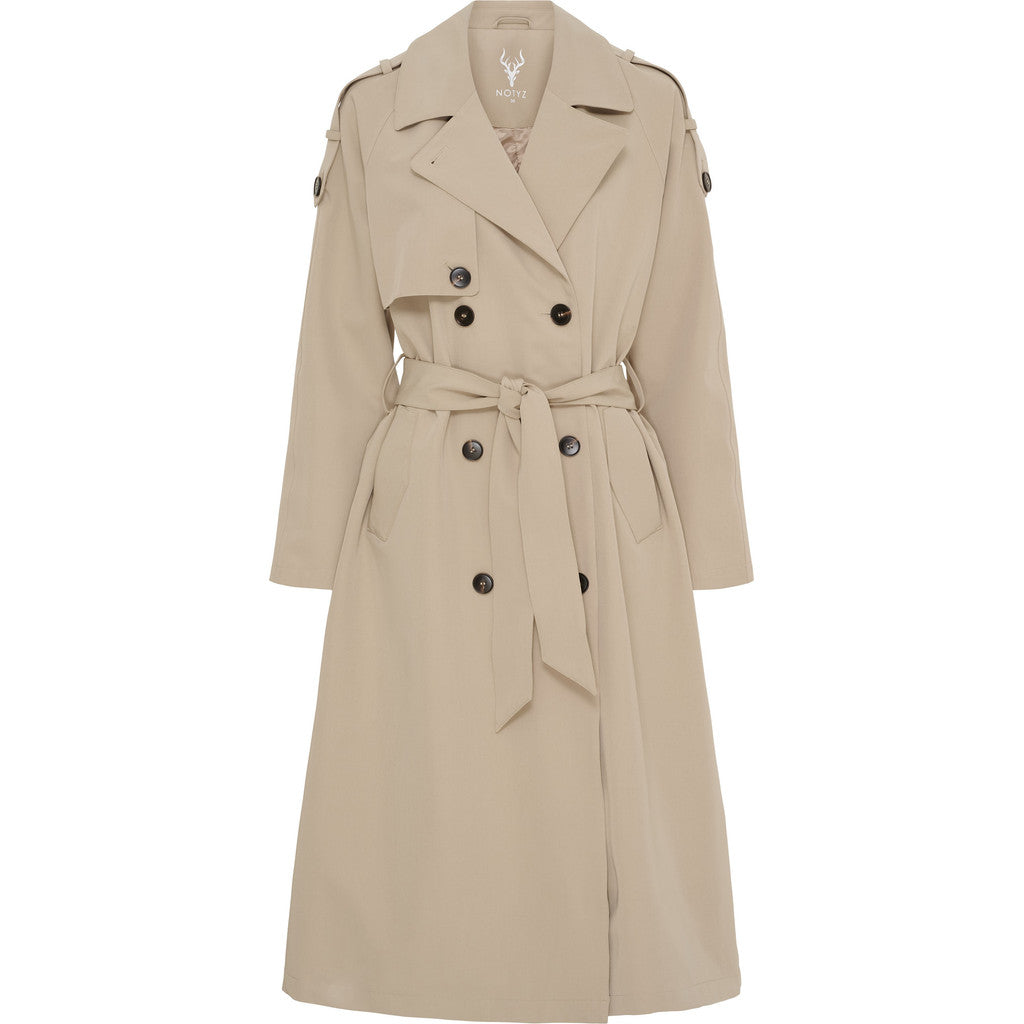 Notyz Rain Trenchcoat Sand
