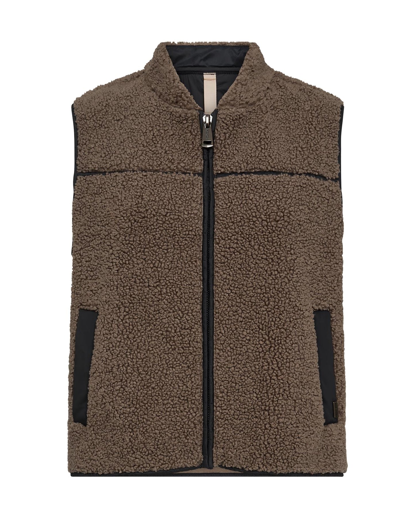 Mos Mosh Rowe Teddy Waistcoat Falcon