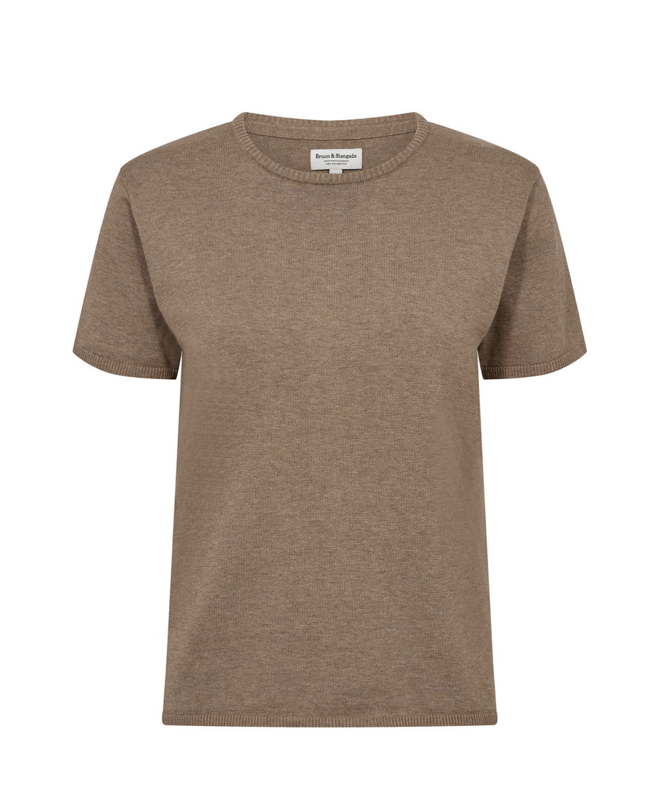 Bruun & Stengade Tekla Tshirt Brown