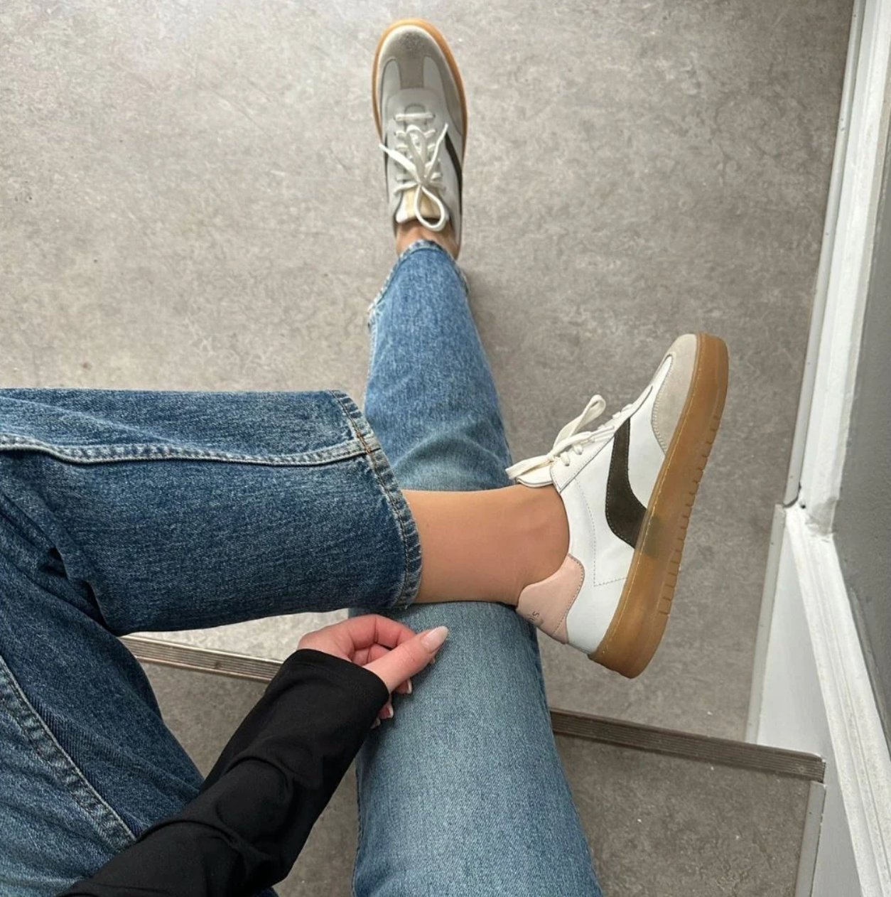 Copenhagen Shoes The Power Sneak White Army