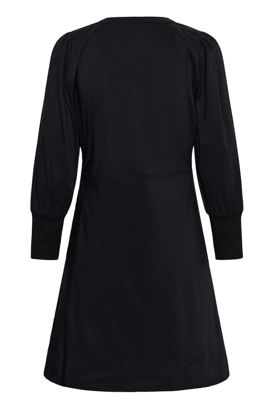 Culture Kiea Antoinett Rib Dress Black