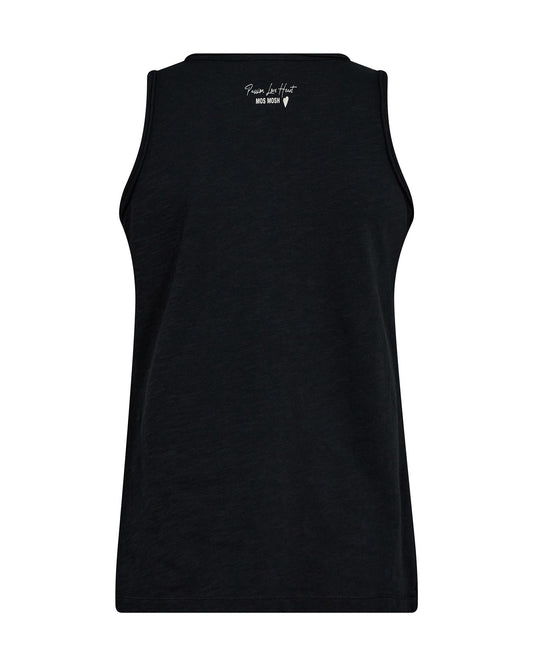 Mos Mosh Astin Basic Tank Top Black