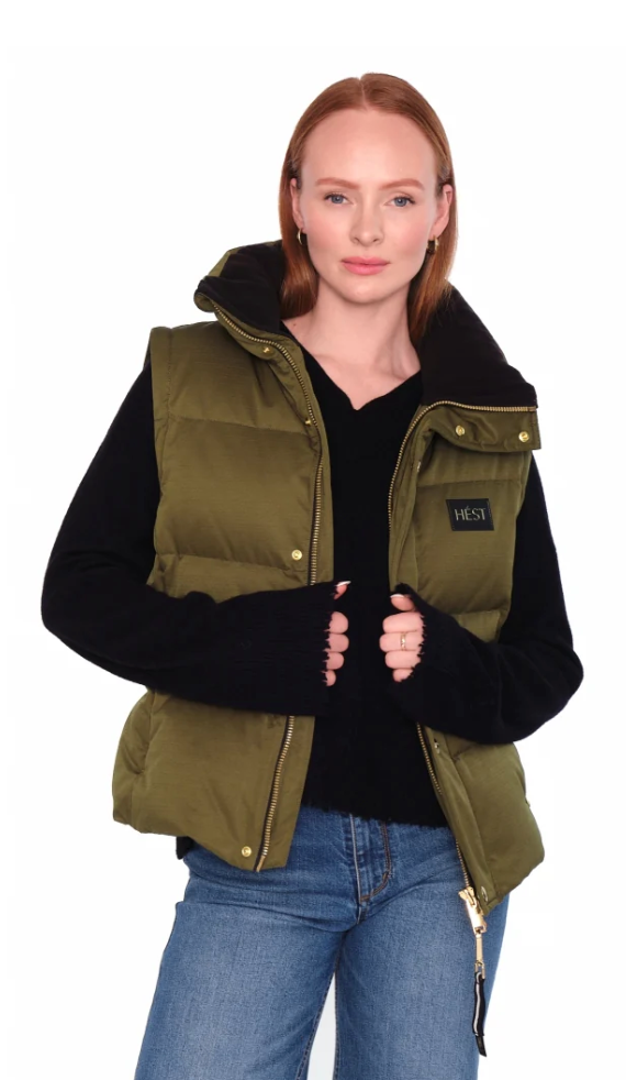 HÉST Edda Down Jacket Winter Moss