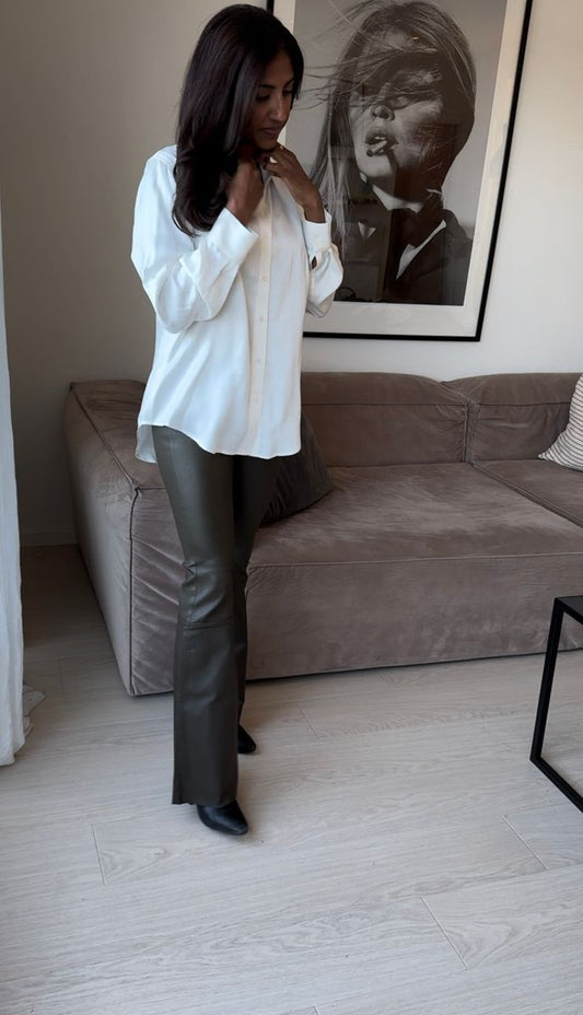 Amuse by Veslemøy Silkebluse Classic Offwhite