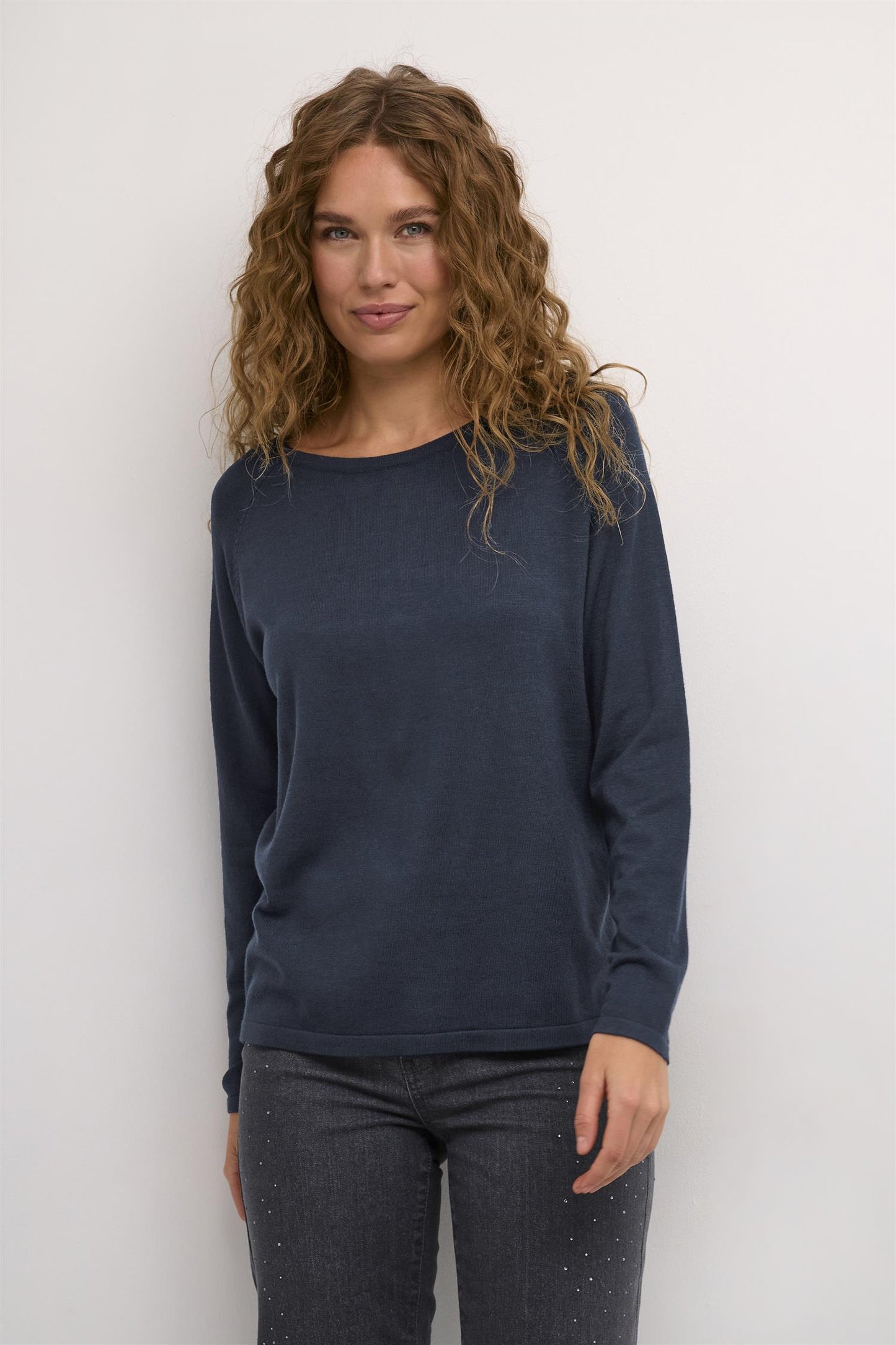 Culture AnneMarie Solid Jumper Salute