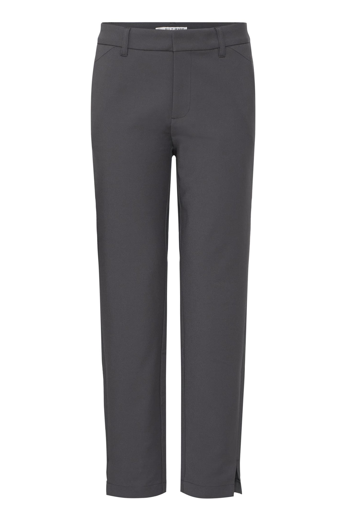 Pulz Bindy HW Pant Ankl. Skinny Leg Obsidian