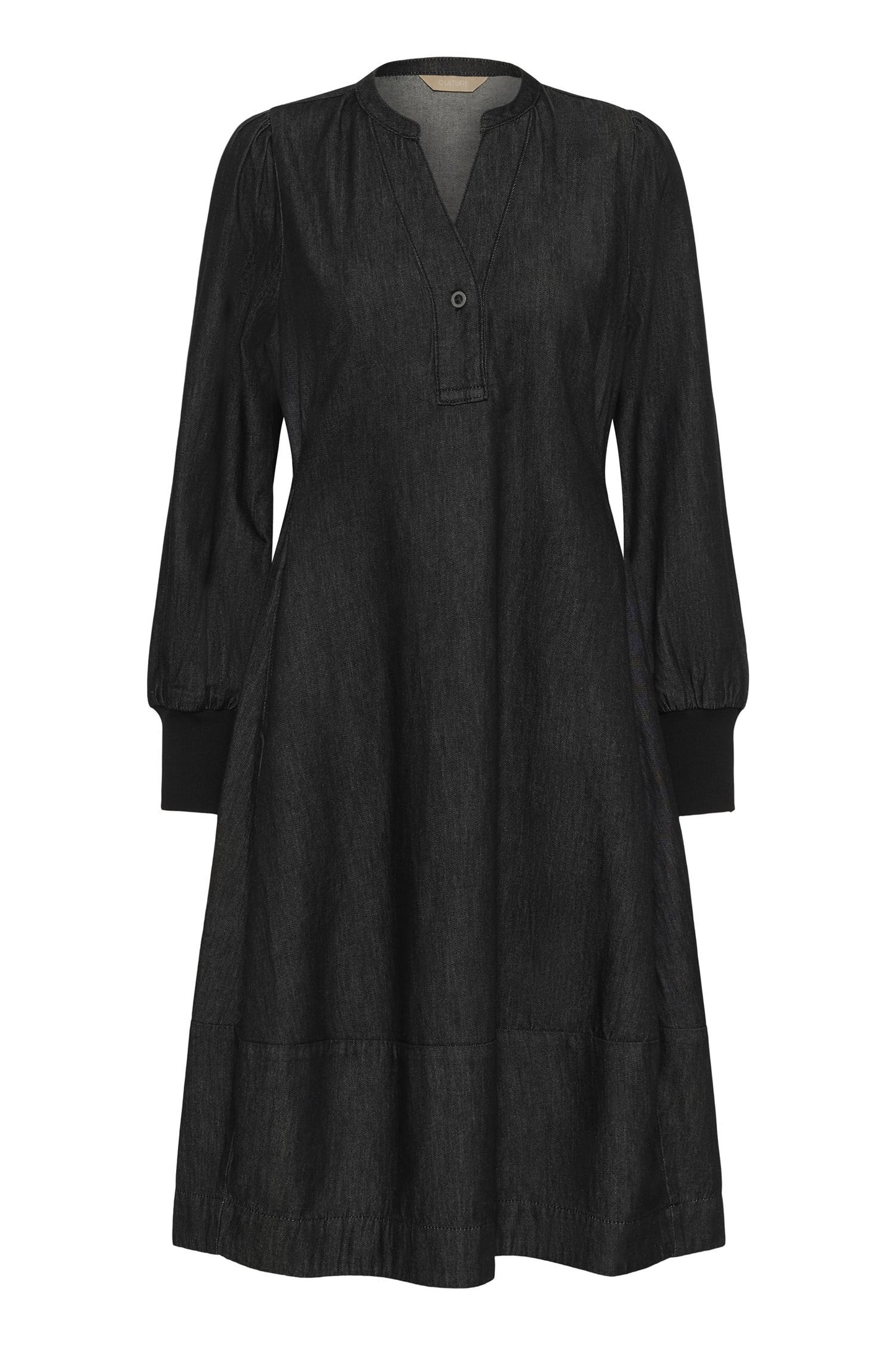 Culture Allura Arpa Rib Dress Black Wash