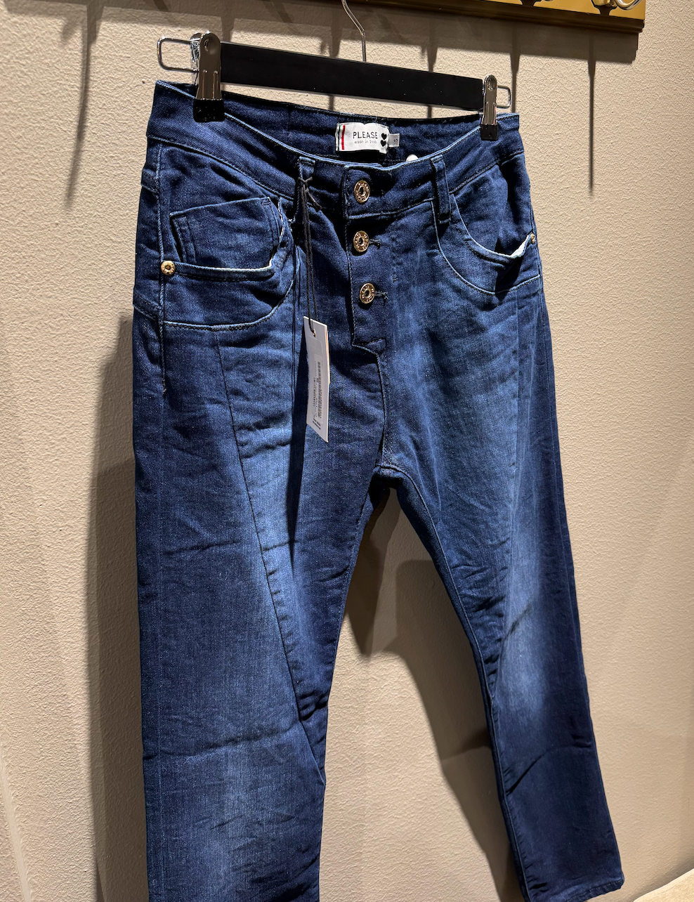 Please 3B Classic Roma Blue Denim