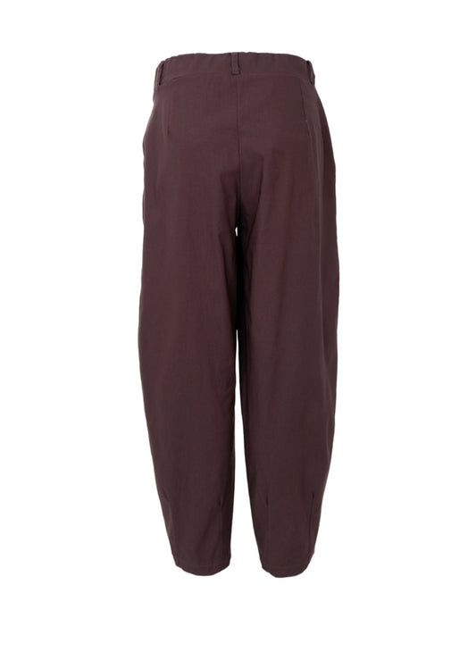 Black Colour Beverly Barrel Pant Coffee