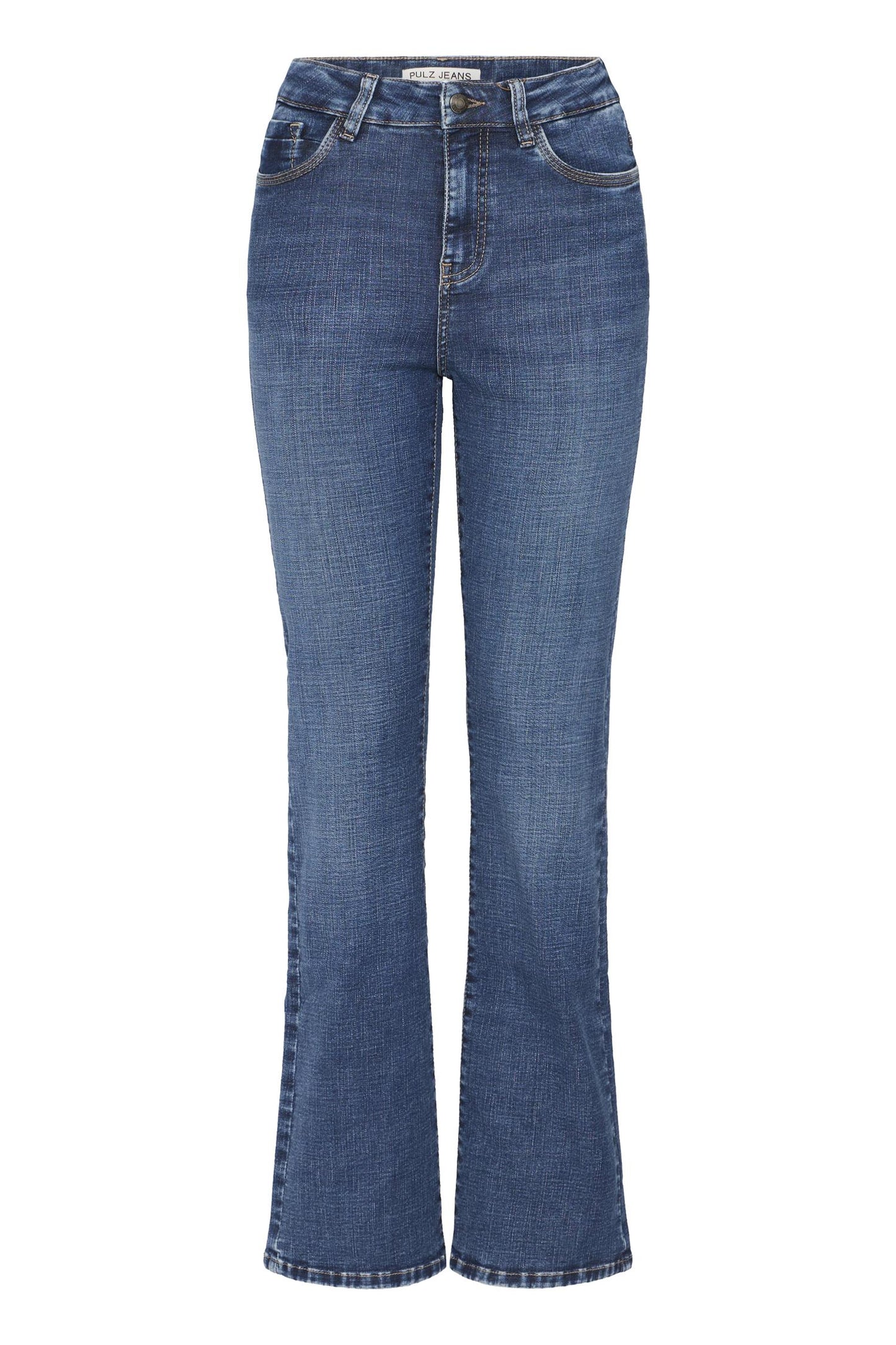 Pulz Bailiey HW Jeans Bootcut Medium Denim