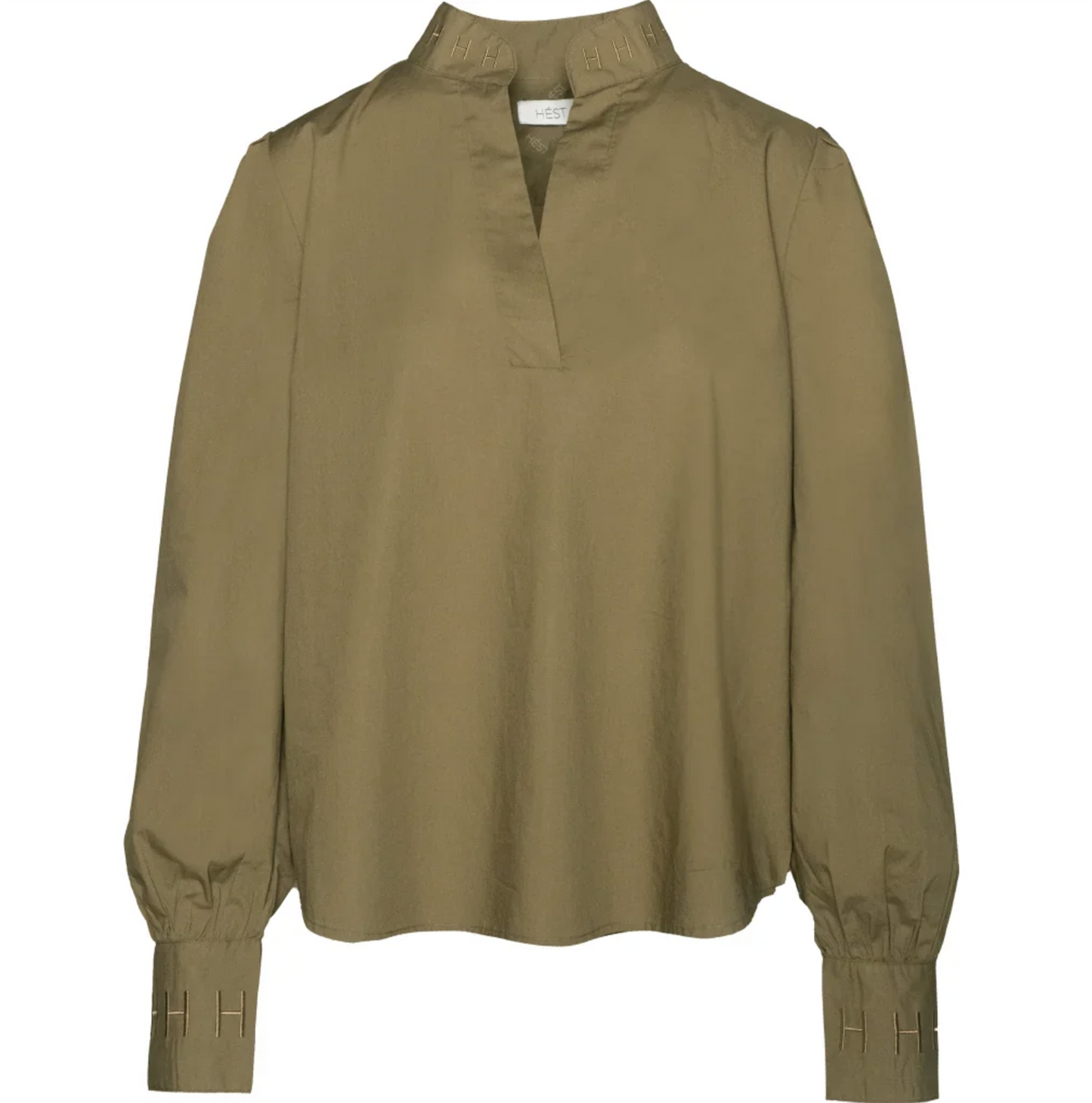 HÉST Mie Blouse Winter Moss