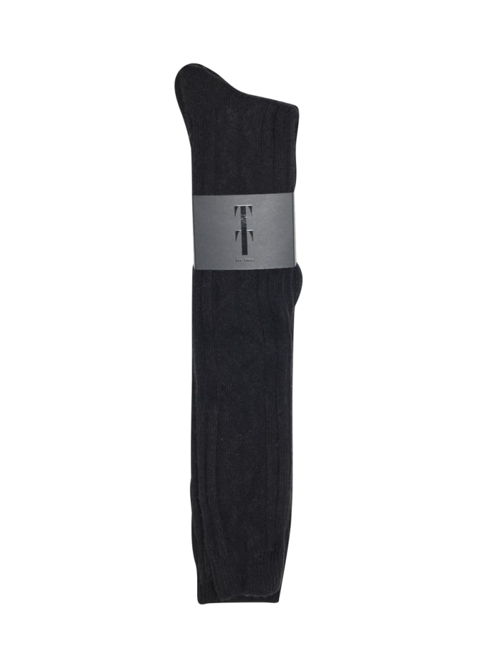 Tif Tiffy Long Wool Socks Black