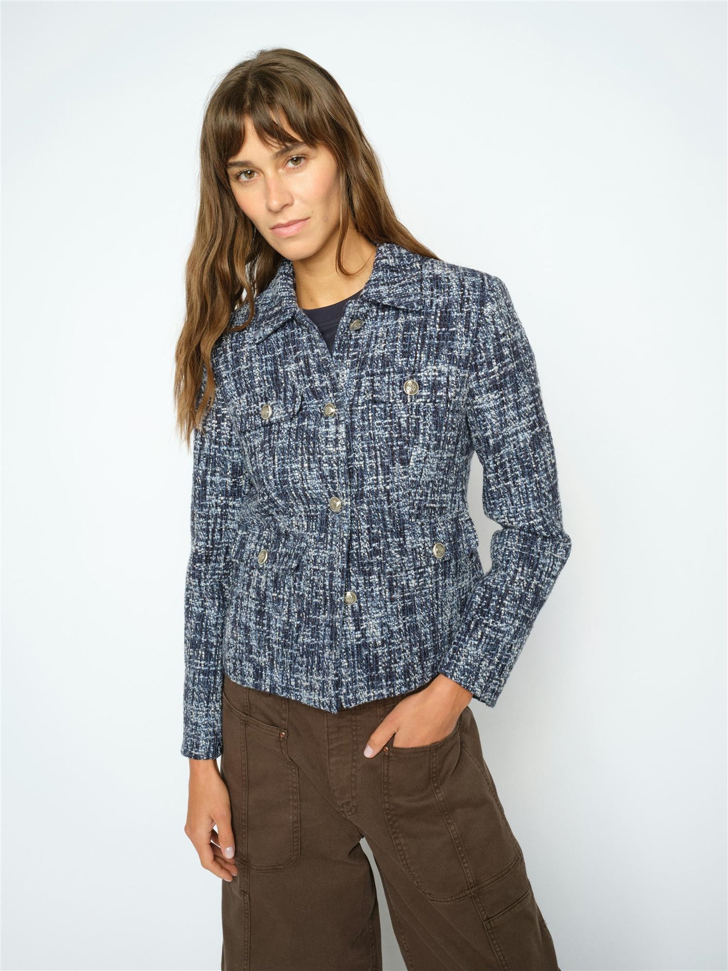 Mos Mosh Fione Leoni Jacket Saute Navy
