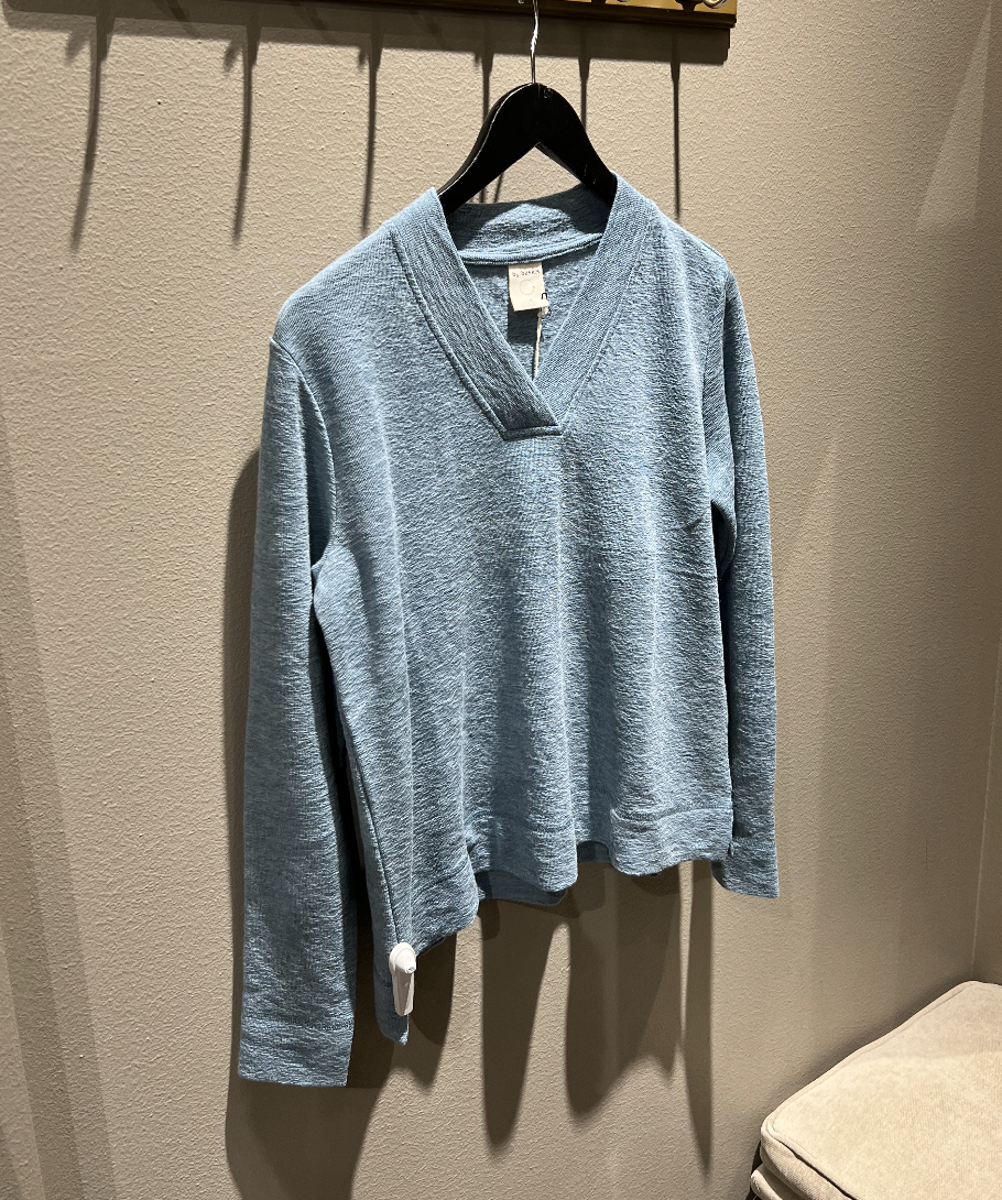 By Basics 4067 Sweater V-neck Artic Melange