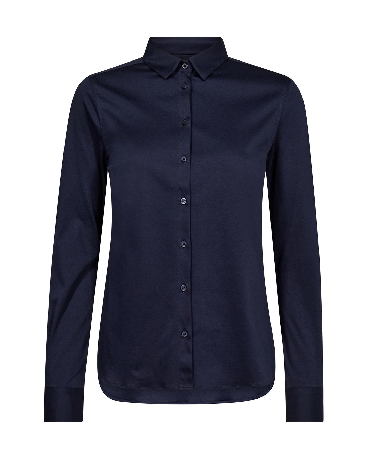 Mos Mosh Tina Jersey Shirt Maritime Blue