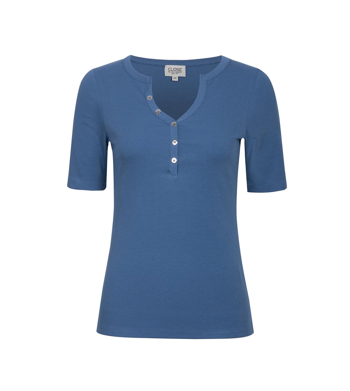 Close to my Heart Penny T-shirt Washed Blue