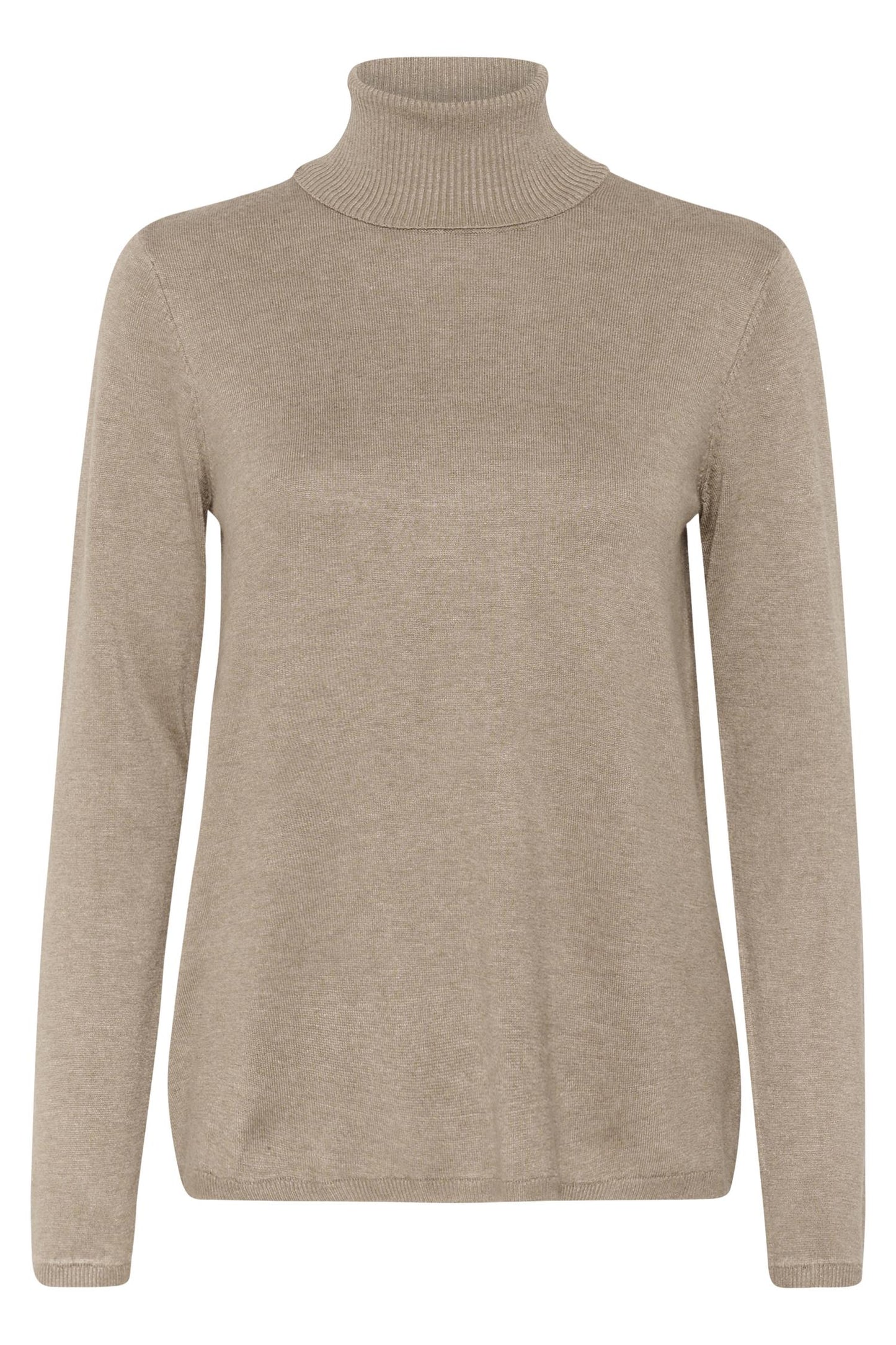Culture Annemarie Loose Rollneck Dune Melange