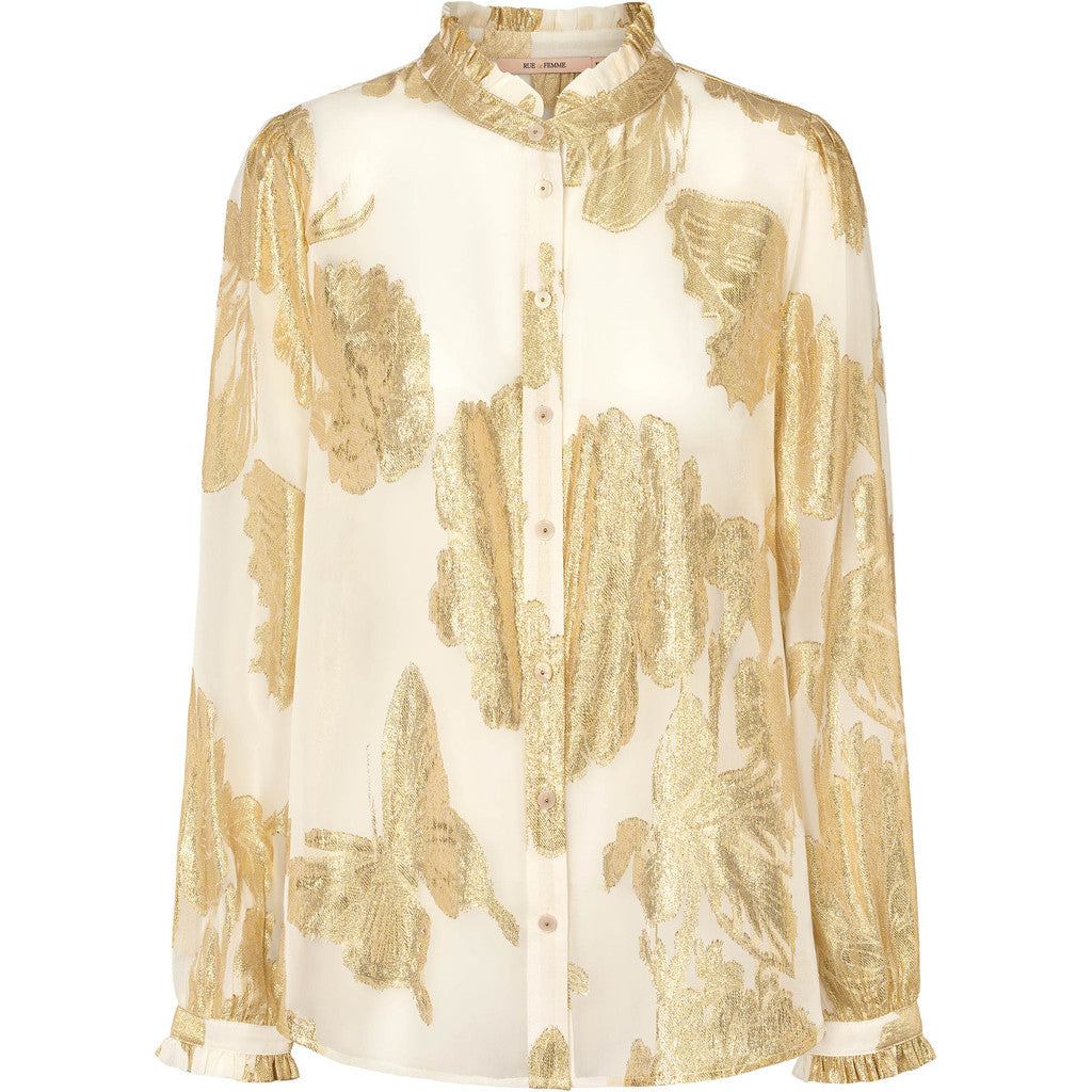 Rue de Femme Juno Shirt Gold-Sand