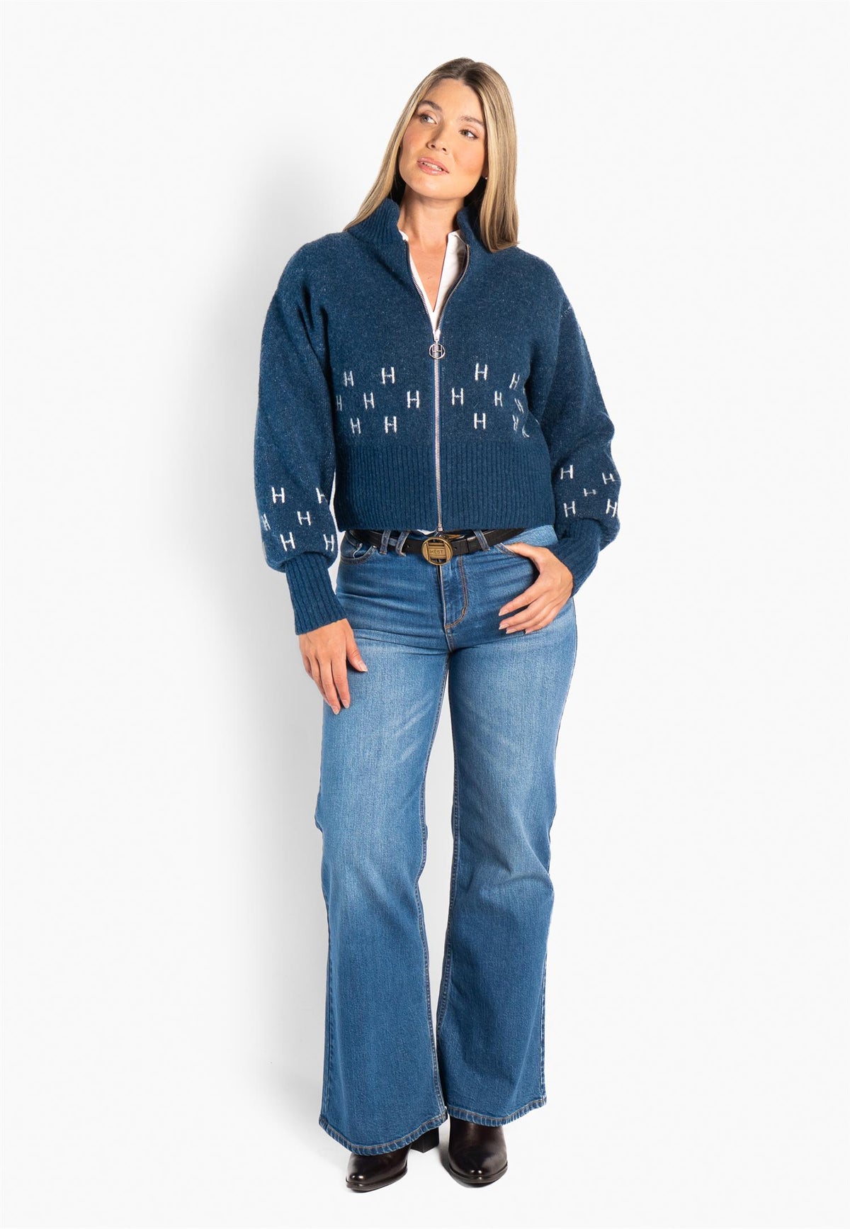 HÉST Märtha Short Jacket Poseidon