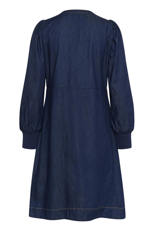 Culture Hilka Arpa Short Dress Rinse Wash