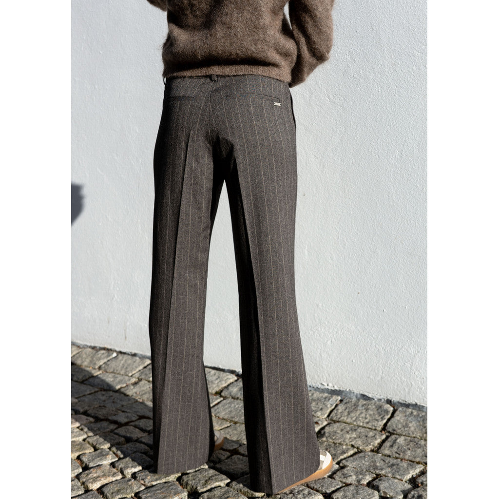 Close to my Heart Porter Flared Pant Brown Melange