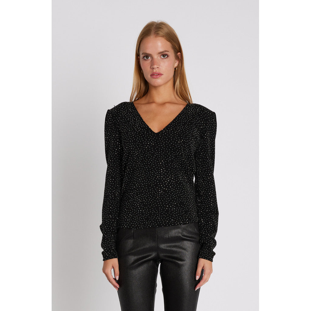 Rue de Femme Edda Blouse Black