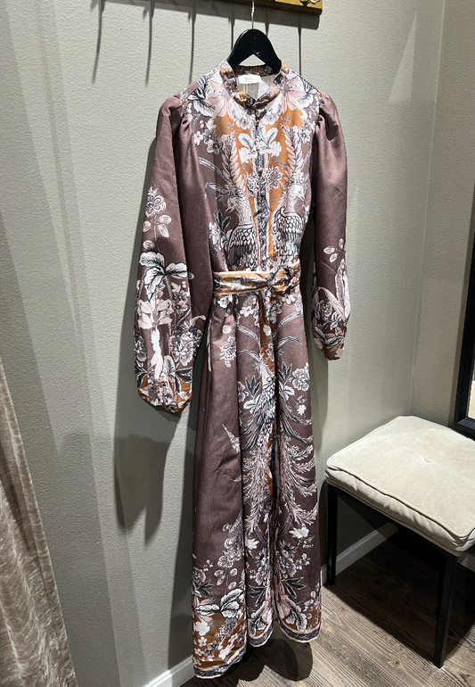 From Paris With Love Kjole Med Fugler Coco