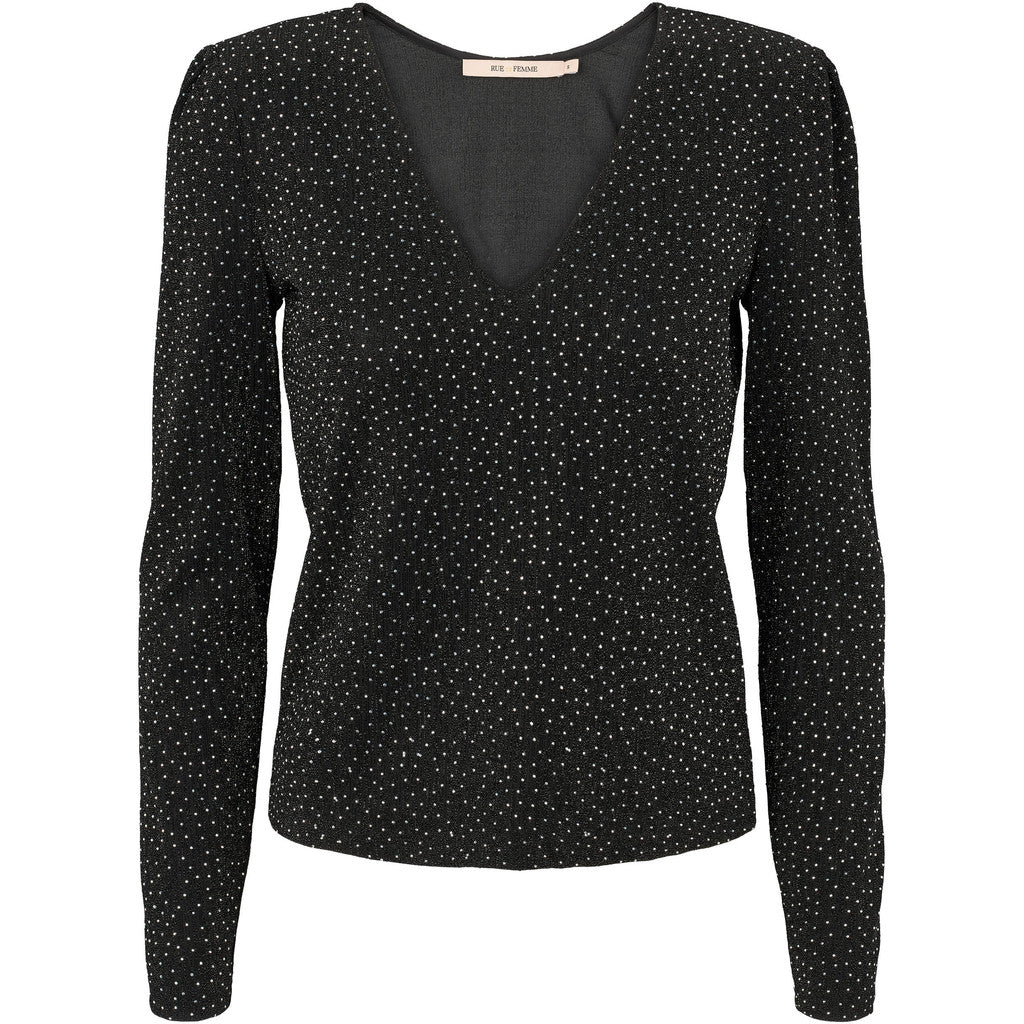 Rue de Femme Edda Blouse Black