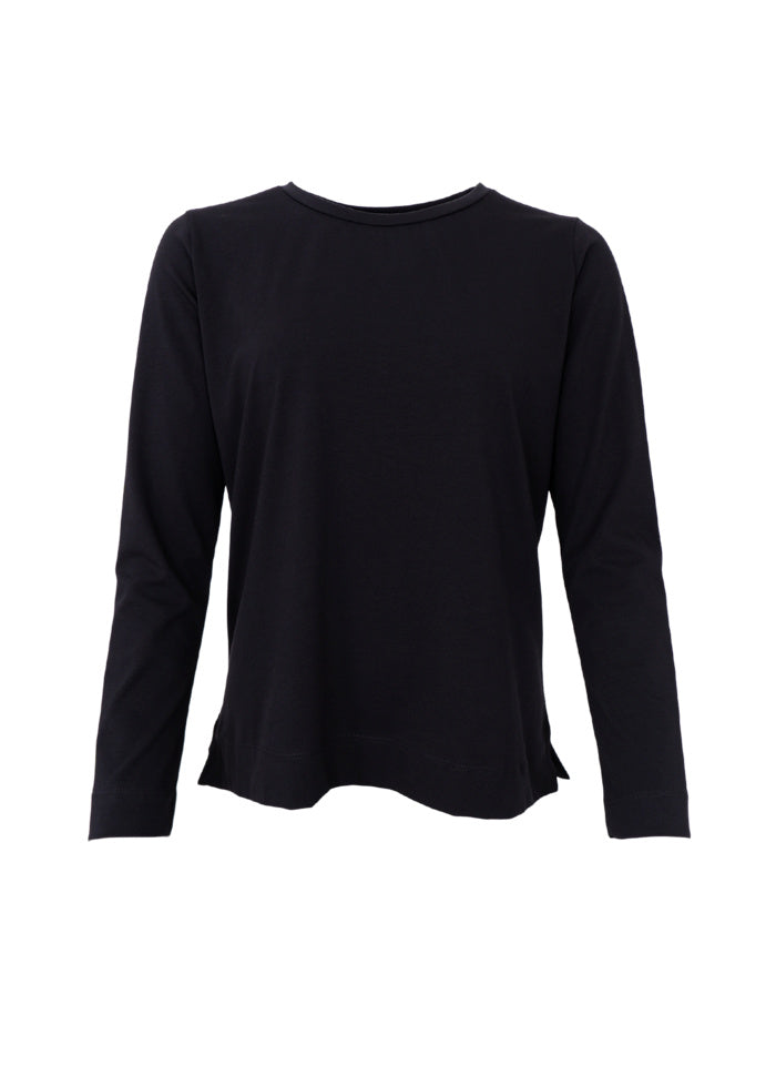 Black Colour May LS Tee Black