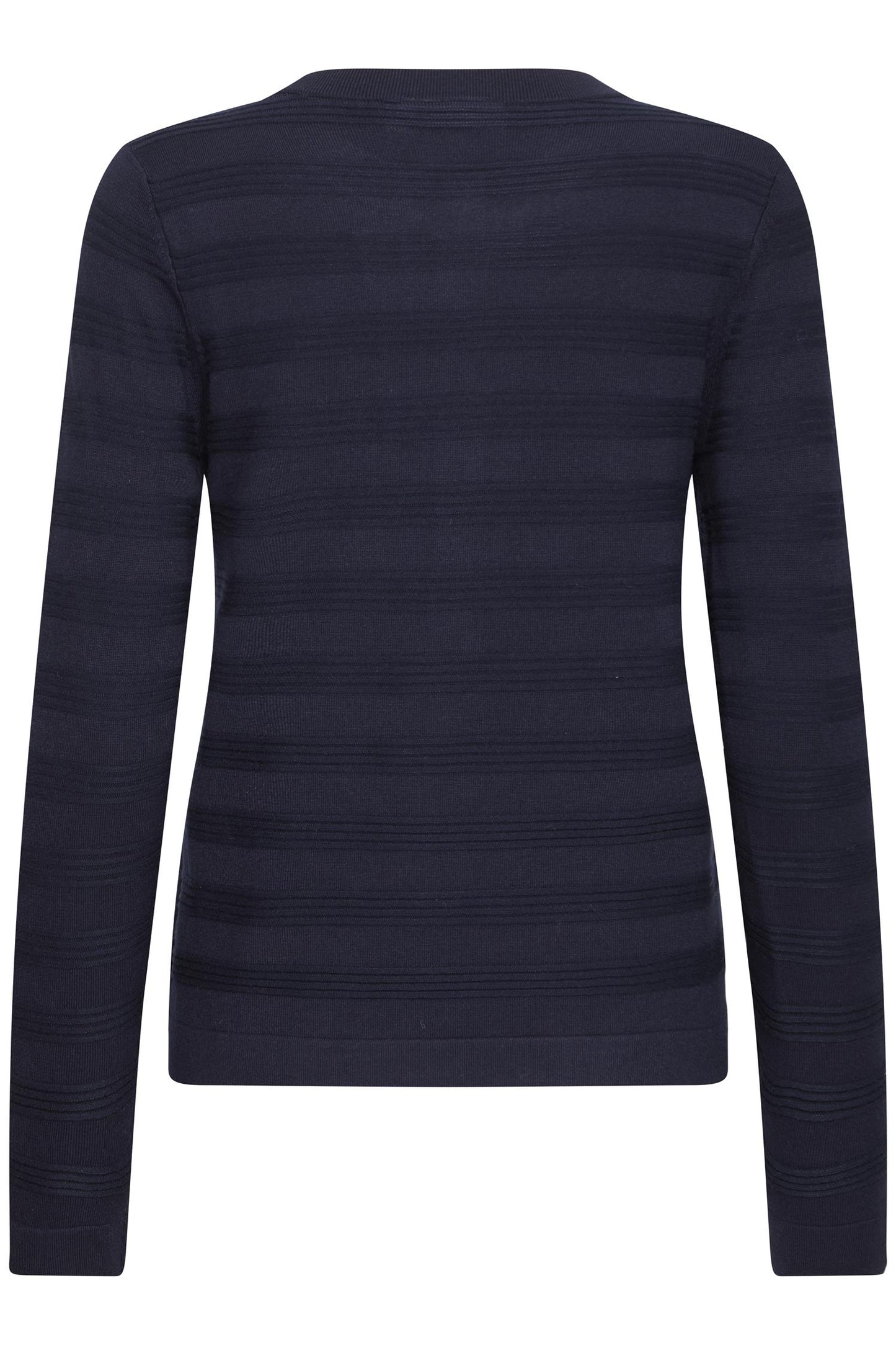 Pulz Sara Denim Mix Knit Dark Sapphire