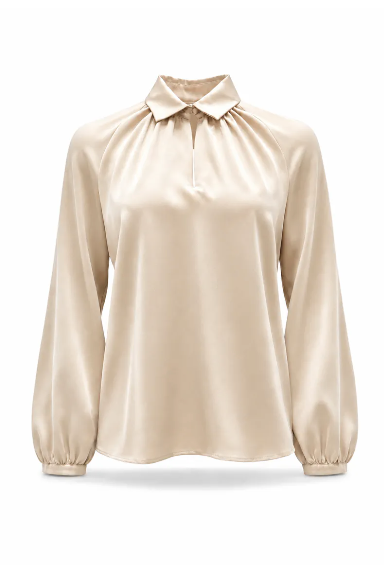 Amuse by Veslemøy Hilde Bluse Champagne