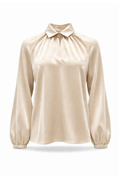 Amuse by Veslemøy Hilde Bluse Champagne