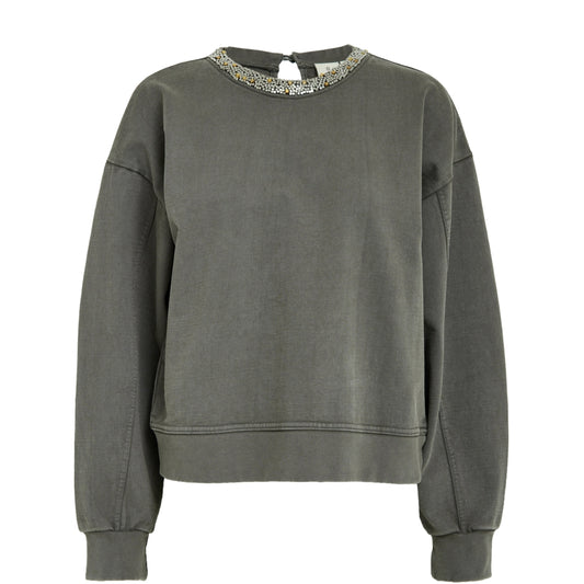 Peppercorn Janice Sweatshirt Grape Leaf