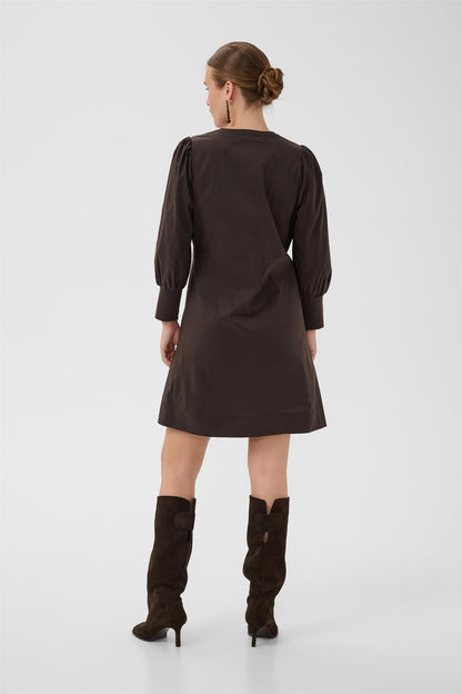 Culture Kiea Antoinett Rib Dress Demitasse