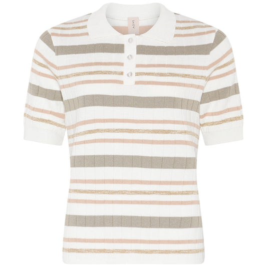 Skovhuus Genser m/ Polokrave Off-white