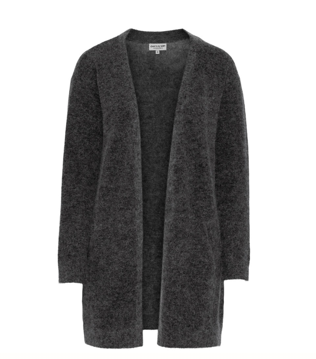 Close to my Heart Clara Cardigan Charcoal