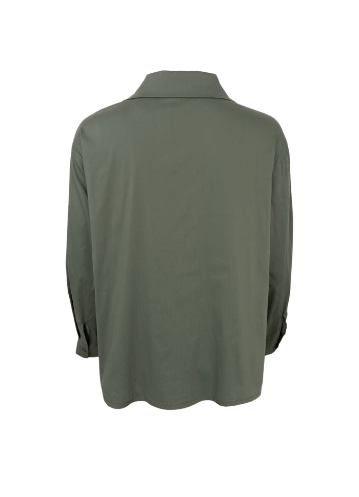 Black Colour Silje Shirt Army