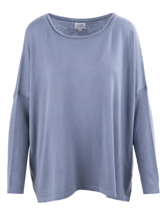 Close to my Heart Alba Sweater Blue Grey
