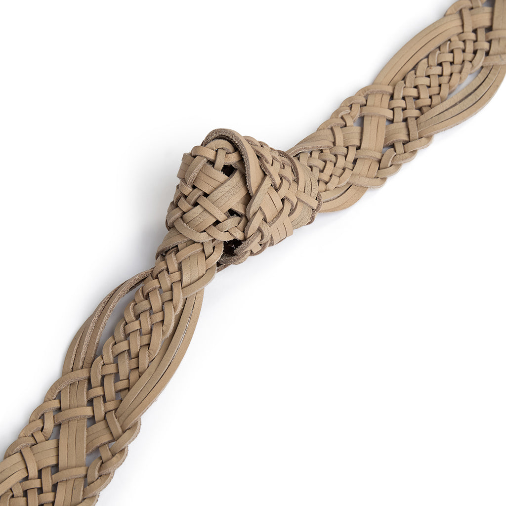 Depeche Weave Belt Vanilla