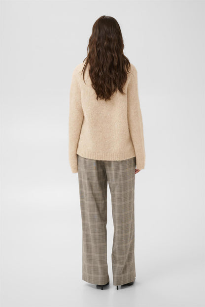 Culture Anthea V-Neck Pullover Warm sand