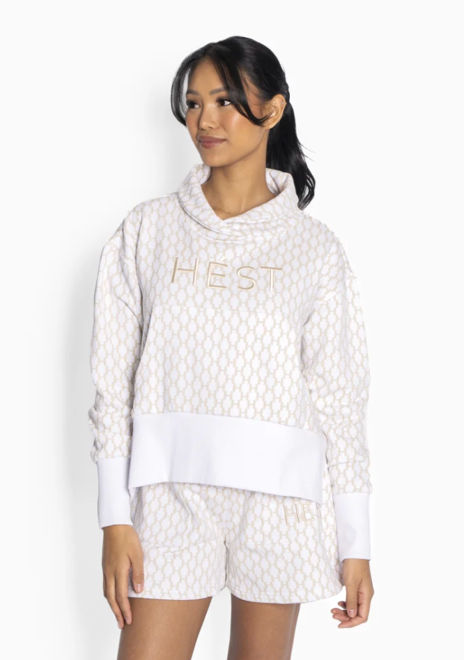 HÉST Amara Sweatshirt White Alyssum