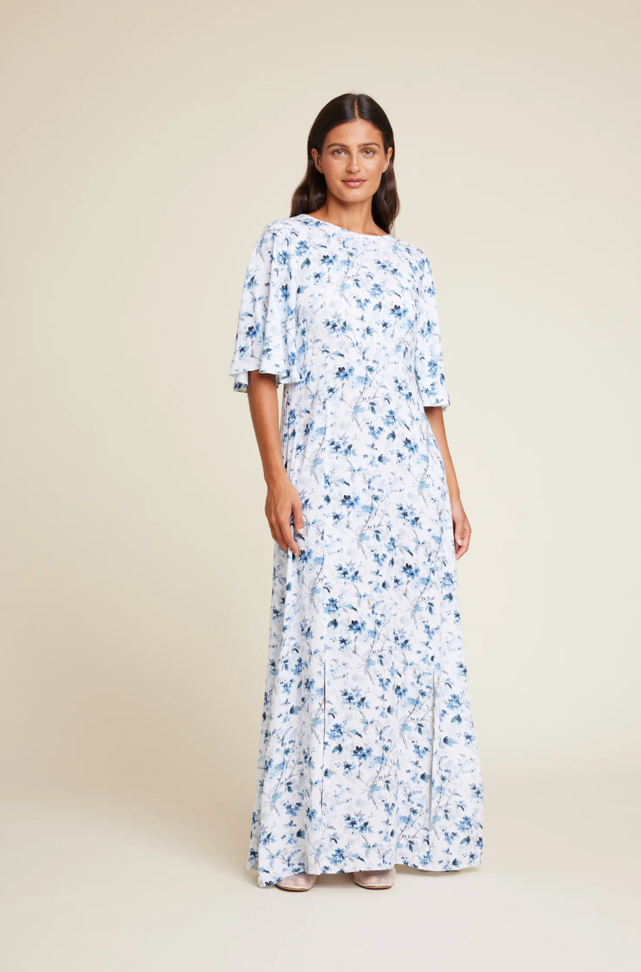 Line of Oslo Miller Flower Dress Blue