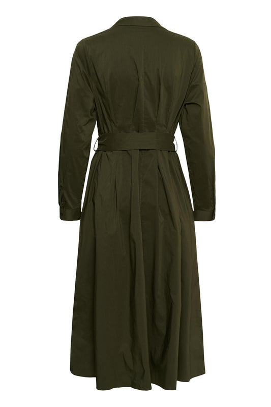Culture Elna Antoinett Dress Burnt Olive