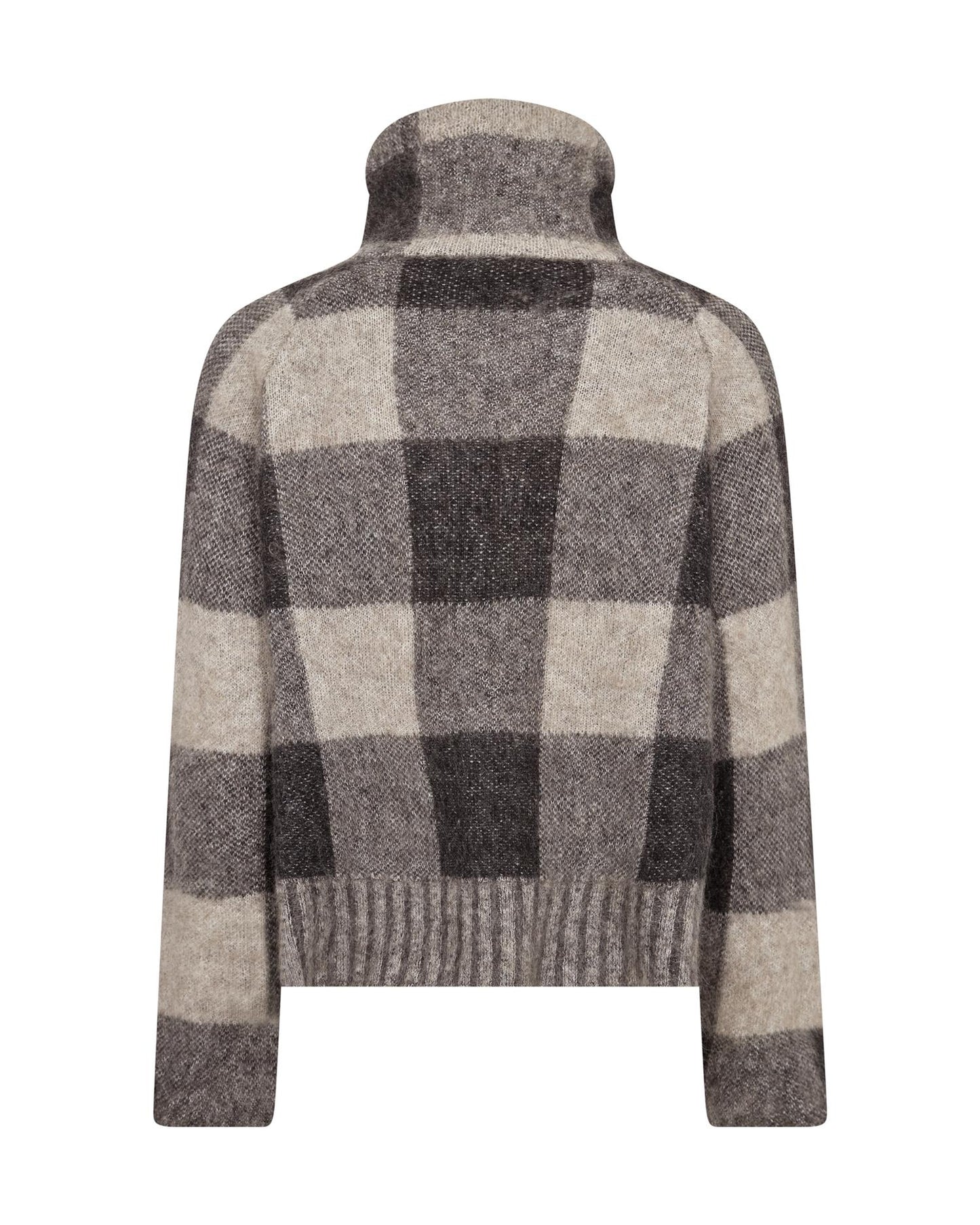Mos Mosh Maija Check Knit Black