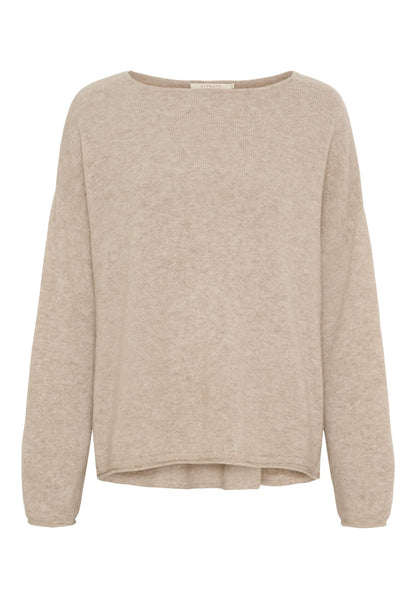 Notyz Mira Pure Cashmere Pullover Nougat