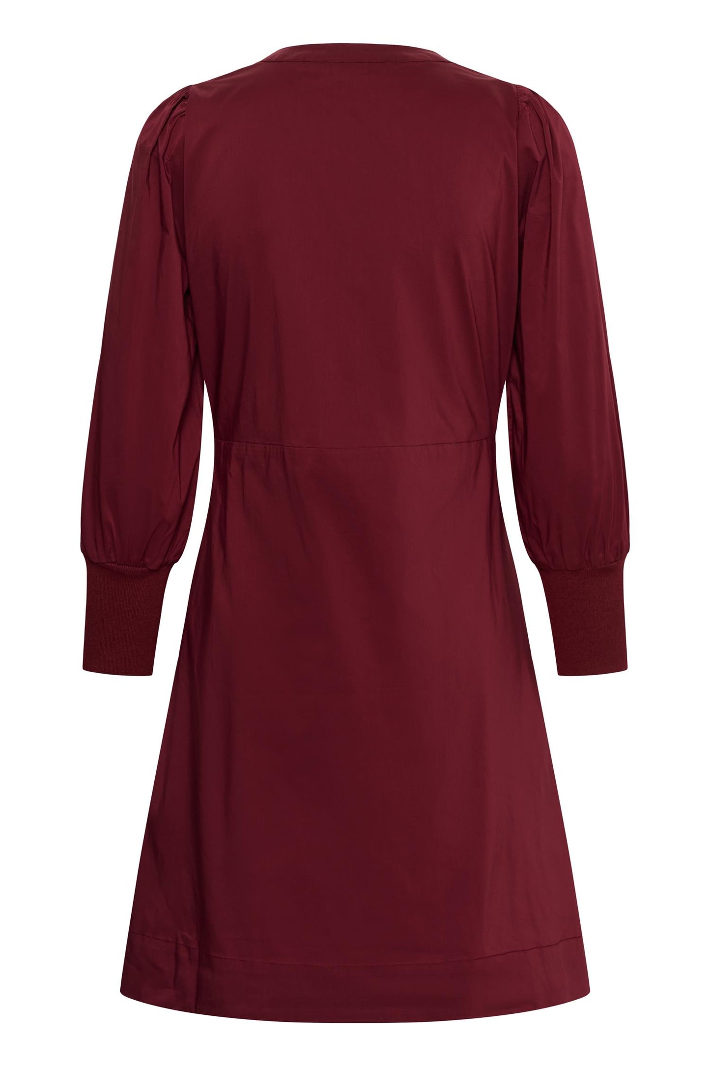 Culture Kiea Antoinett Rib Dress Chocolate Truffle