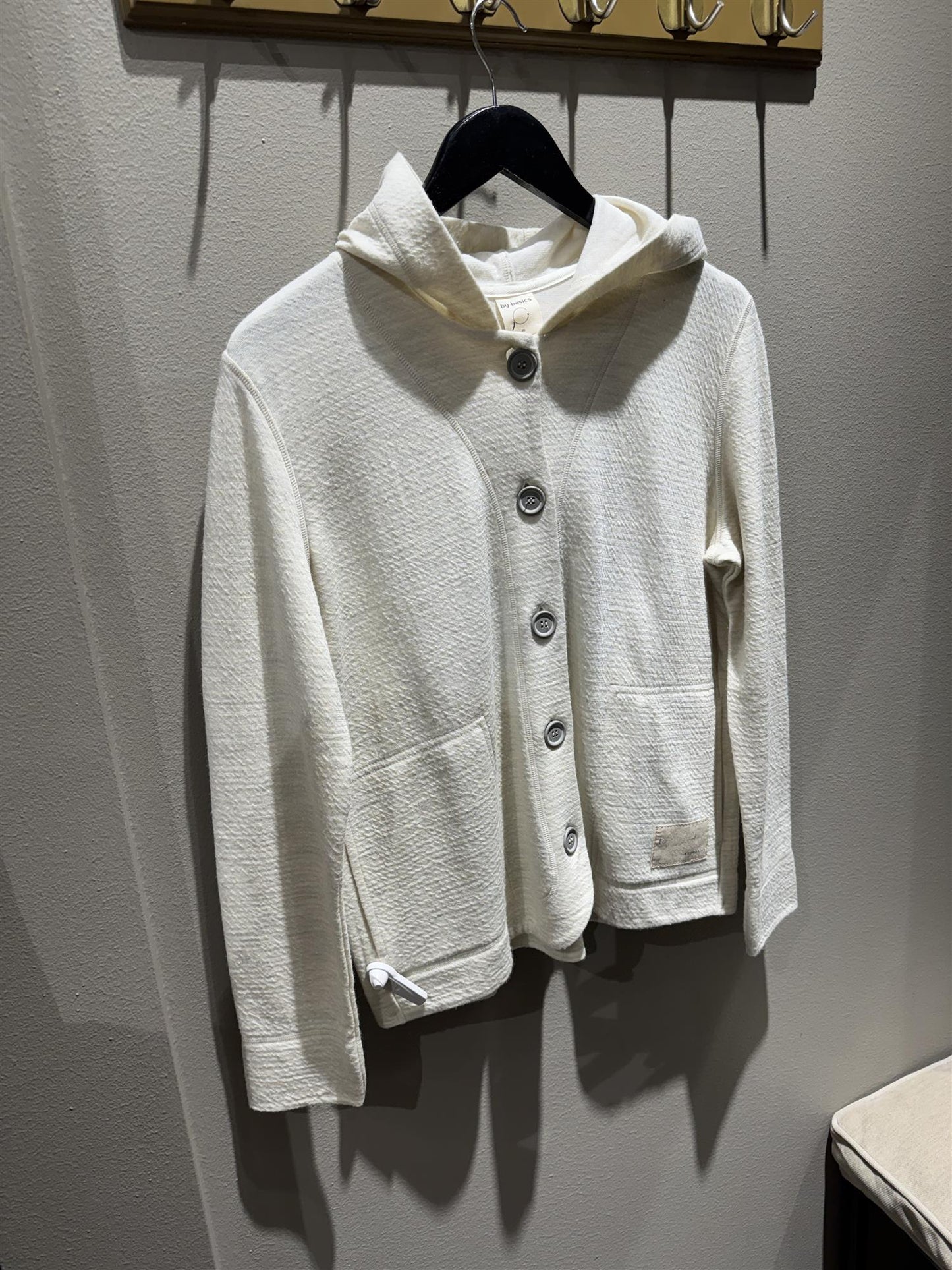 By Basics Sweat Blazer Pearl Grey Melange