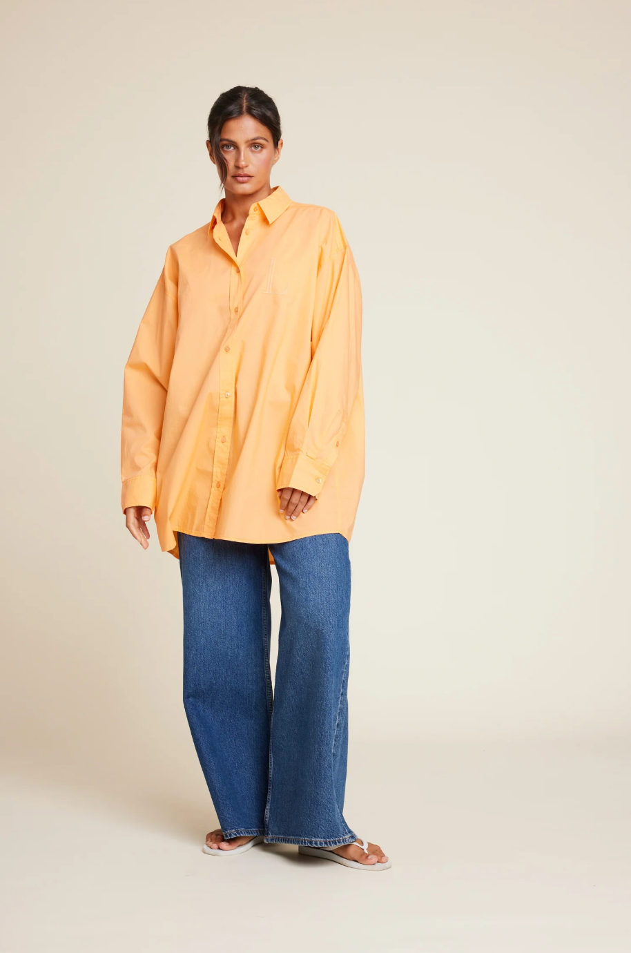 Line of Oslo Stella Shirt Orange